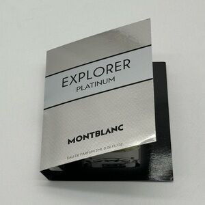 Montblanc Explorer Platinum EAU DE PARFUM 2ml / 0.06fl oz New Sample Spray‎
